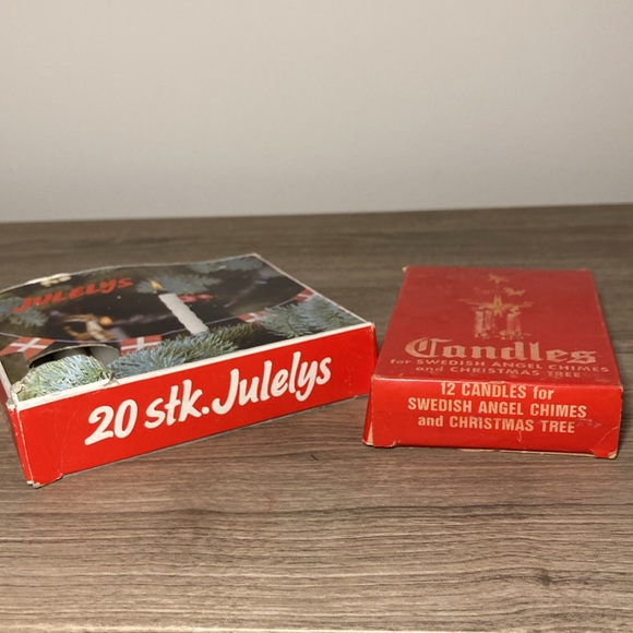 Candles for Swedish angel chimes and Christmas tree - Picture 13 of 14